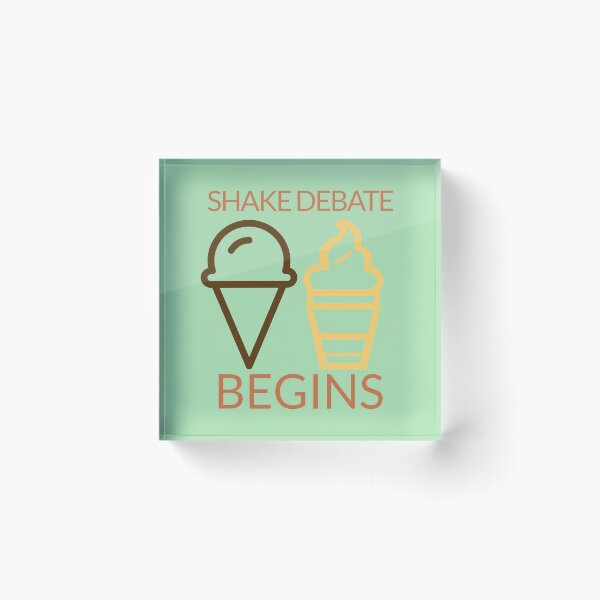 Item preview, SHAKE DEBATE BEGINS designed and sold by AndPeace702.