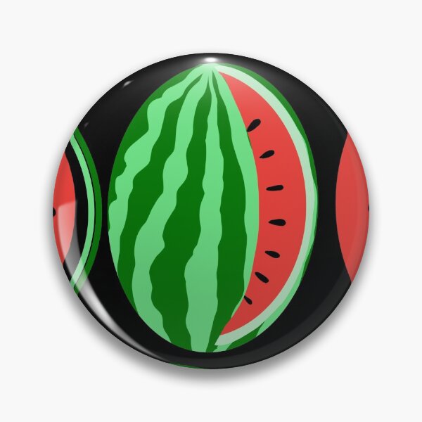 Artikelvorschau, Saftige Wassermelonen Schwarzes Sommerfruchtdesign entworfen und verkauft von SemDesigns1.