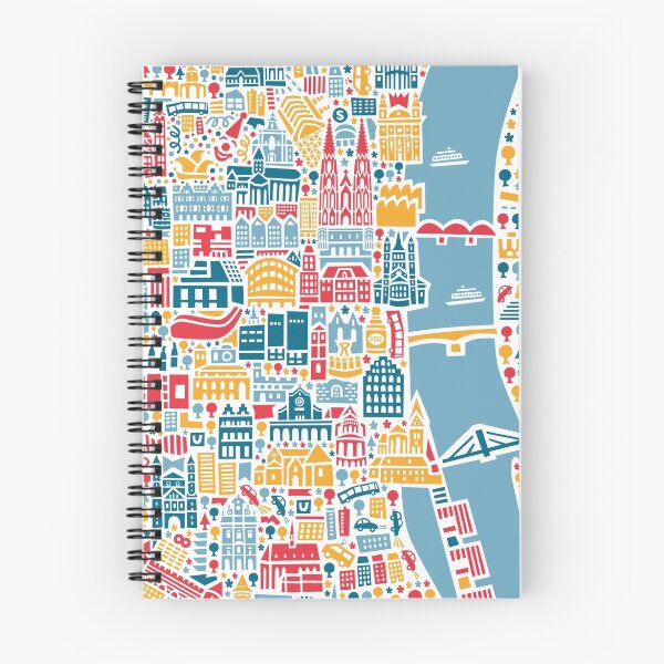 Item preview, Cologne City Map Poster designed and sold by Vianina.