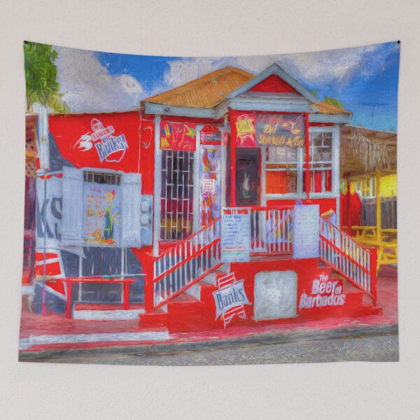 Item preview, De Famous Bird Snackette And Bar Art designed and sold by Londonimages.
