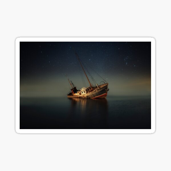 In the light of the moon. Sticker