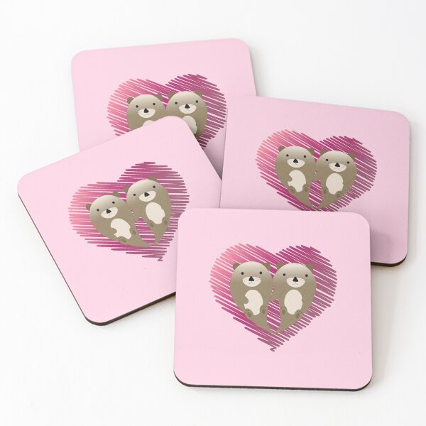Item preview, Red Otter Heart  designed and sold by Hedgie Designs.