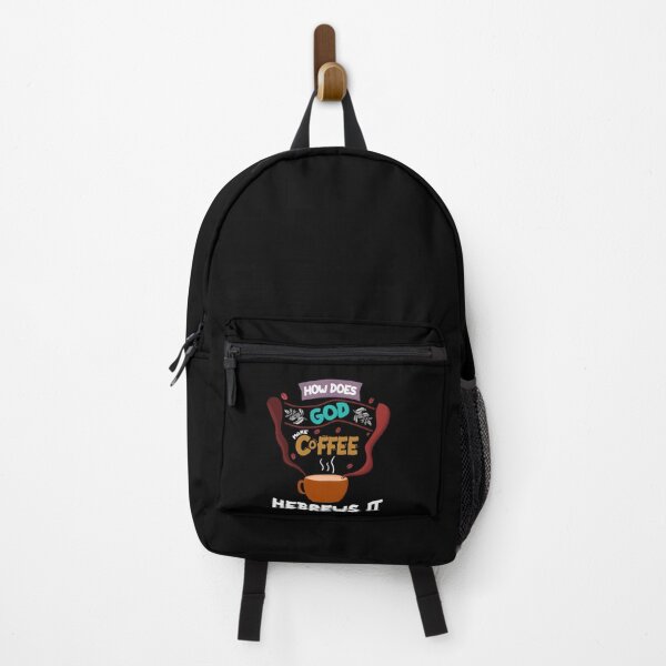 Item preview, How Does God Make Coffee? Hebrews It - Christian Saying Gift designed and sold by Dressed For Duty.
