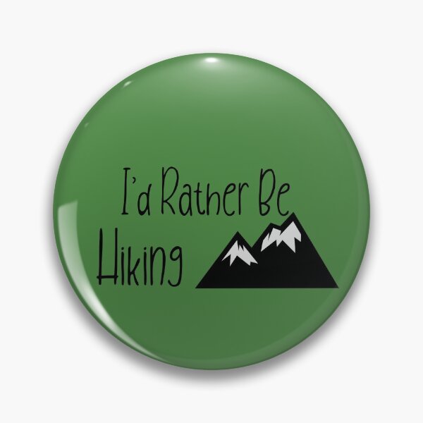 Item preview, I'd Rather Be Hiking designed and sold by SpothDesigns.