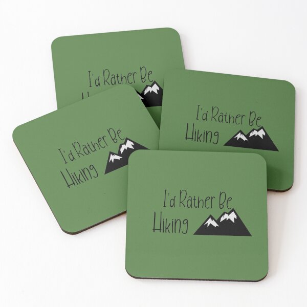 Item preview, I'd Rather Be Hiking designed and sold by SpothDesigns.
