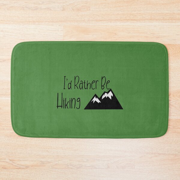 Item preview, I'd Rather Be Hiking designed and sold by SpothDesigns.