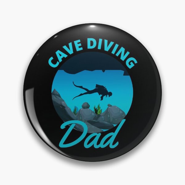 Item preview, Cave Diving Dad Fathers day Caving Spelunking Gift designed and sold by TastefulTees.