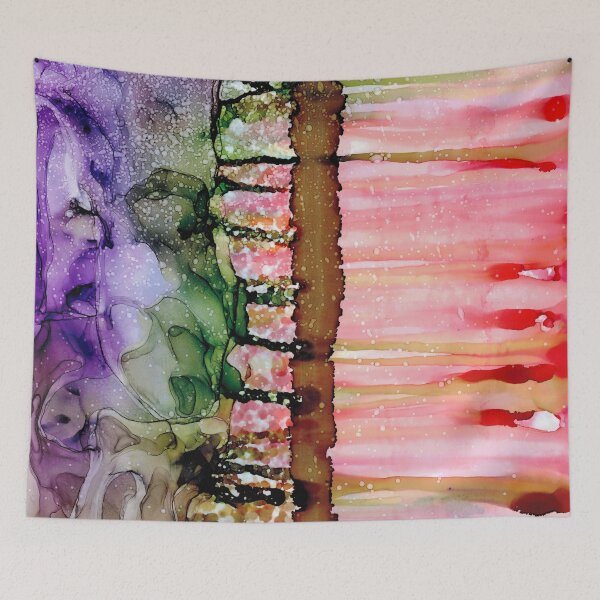 Item preview, Abstract Painting 821 by Herzart in Alchol Ink designed and sold by herzart.