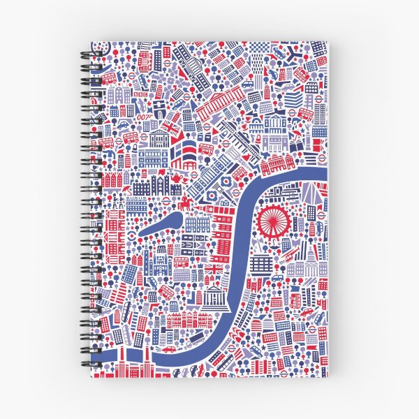 Item preview, London City Map Poster designed and sold by Vianina.