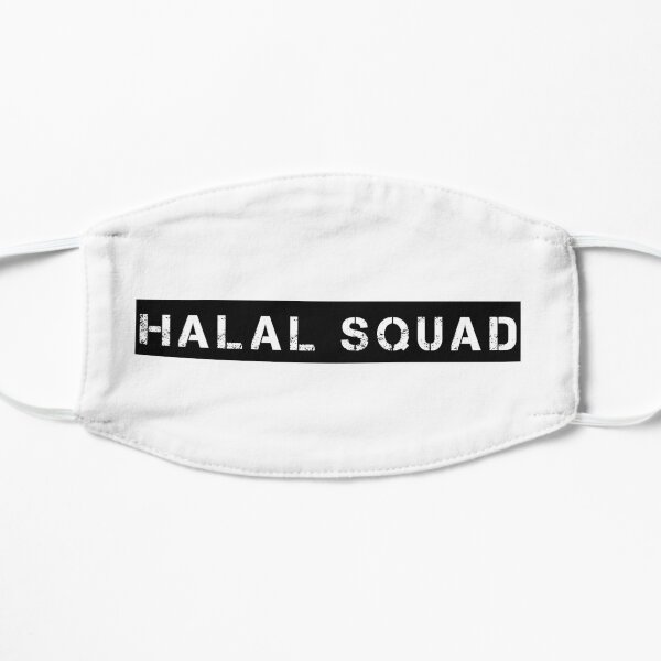 HALAL SQUAD Flat Mask