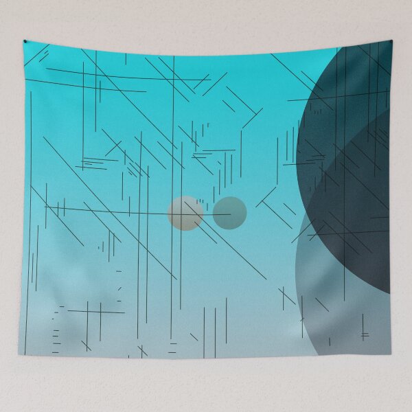 Item preview, Abstract Moons 2 designed and sold by On a colorful visual kind of day.
