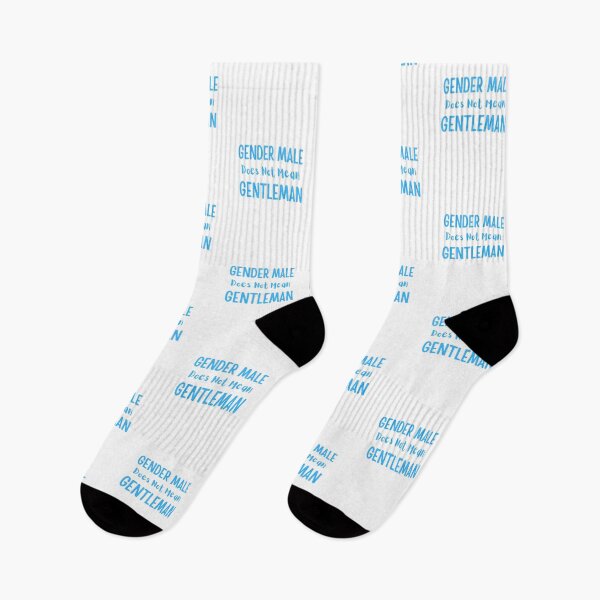 Item preview, GENDER MALE DOES NOT MEAN GENTLEMAN designed and sold by Awesome & Affordable.