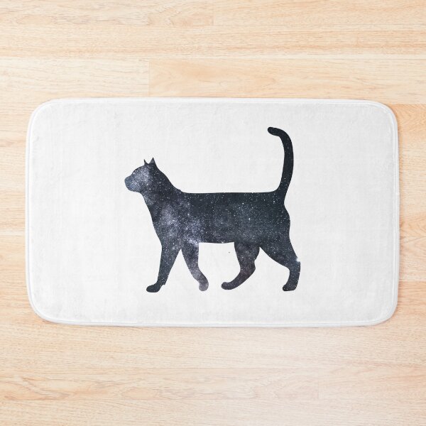 Item preview, Cat night sky with stars designed and sold by kickingdesigns.