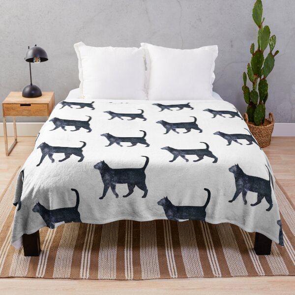 Item preview, Cat night sky with stars designed and sold by kickingdesigns.