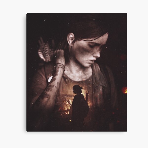 Ellie The Last of Us 2 Canvas Print