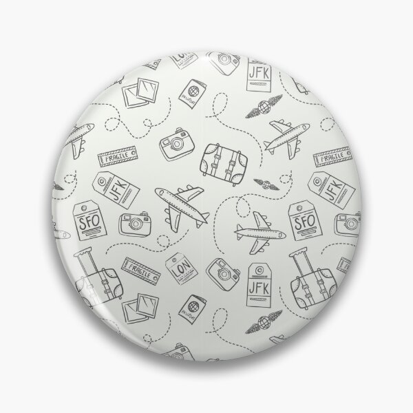 Item preview, travel airplane pattern designed and sold by Phoca Mobil.