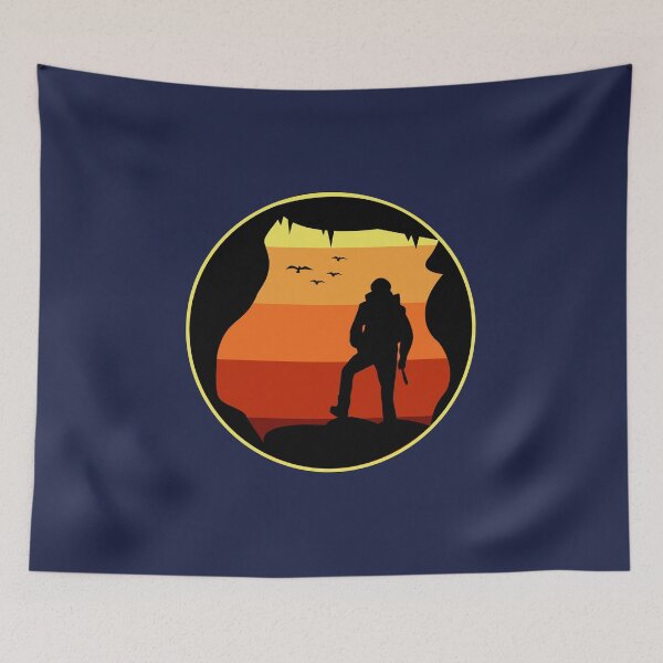 Item preview, Vintage Retro Caving Spelunking Caves Spelunker Caver Gift designed and sold by TastefulTees.