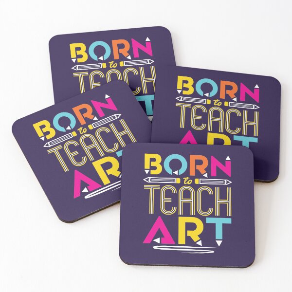 Item preview, Born to Teach Art Cute Art Teacher designed and sold by jaygo.