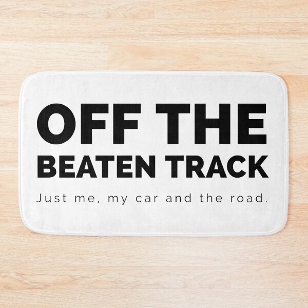 Item preview, Off the Beaten Track, Black designed and sold by AndrewY.