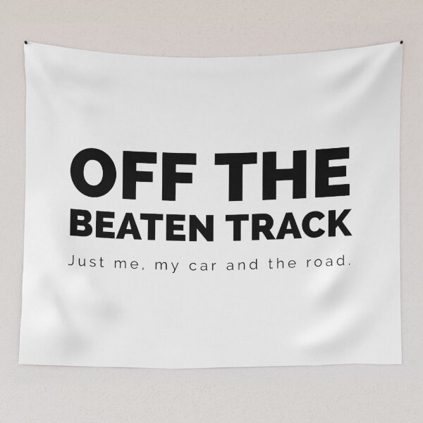 Item preview, Off the Beaten Track, Black designed and sold by AndrewY.