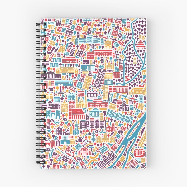 Item preview, Munich City Map Poster designed and sold by Vianina.
