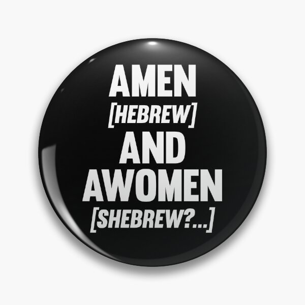 Item preview, Amen And Awomen (White) Funny designed and sold by BunnyPrinceDegn.