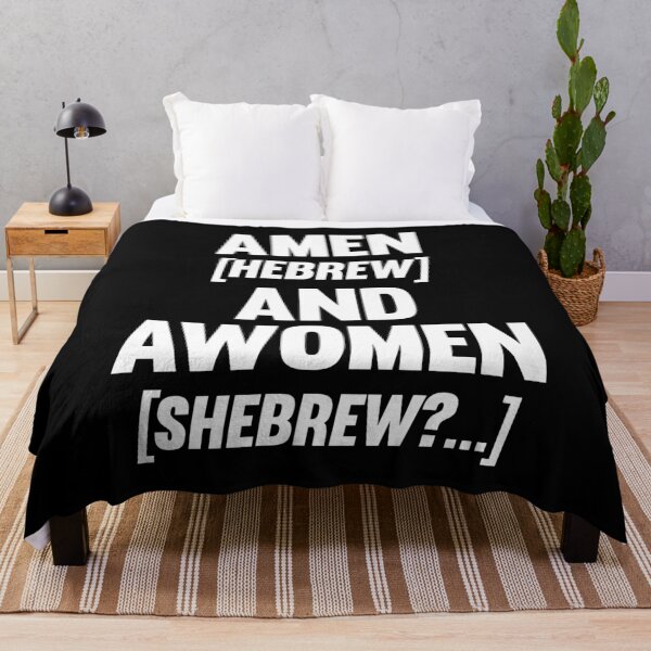 Item preview, Amen And Awomen (White) Funny designed and sold by BunnyPrinceDegn.