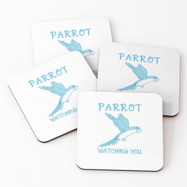 Item preview, Parrot Watching You designed and sold by ReshenNY.