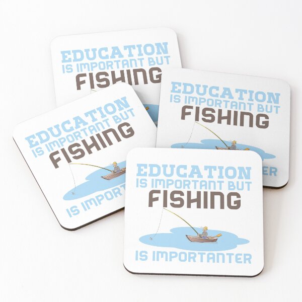 Item preview, Education Is Important But Fishing Is Importanter designed and sold by Tawfiktyson.