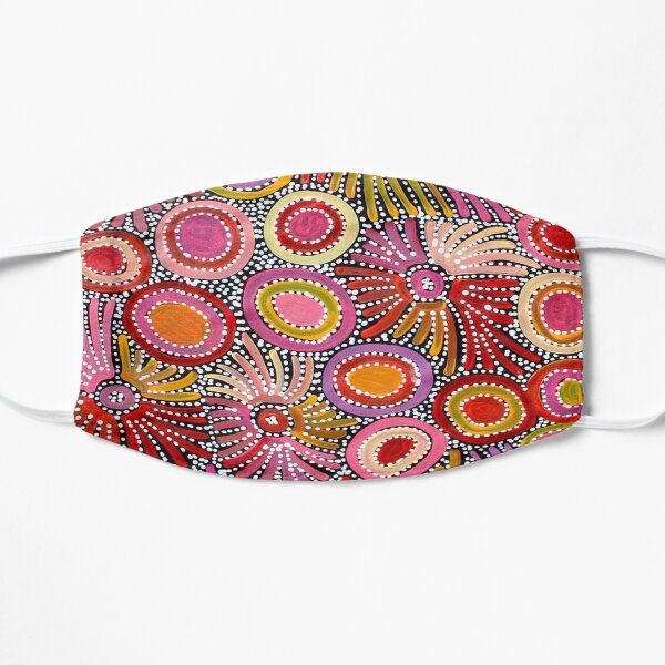 Australian Aboriginal Art Flat Mask