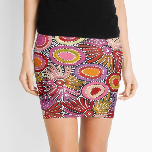 Australian Aboriginal Art Mini Skirt