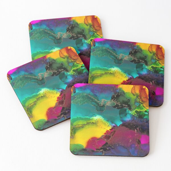 Item preview, Alcohol Ink Bright Colors designed and sold by Sonagiart.