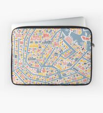 Amsterdam City Map Laptop Sleeve