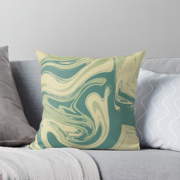Item preview, Retro Green Swirl Pattern designed and sold by artbyamii.