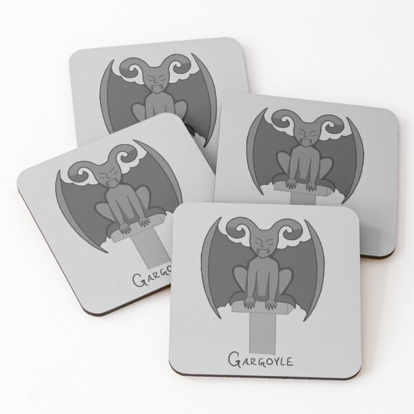 Item preview, Gargoyle Cartoon designed and sold by Cor-de-Rosa.