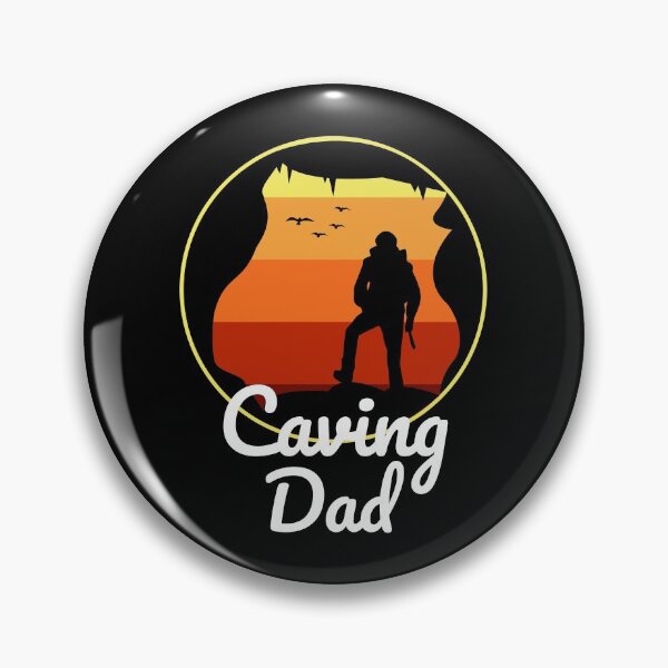 Item preview, Vintage Retro Caving Dad Fathers day Caver Gift designed and sold by TastefulTees.