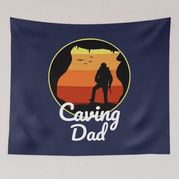 Item preview, Vintage Retro Caving Dad Fathers day Caver Gift designed and sold by TastefulTees.