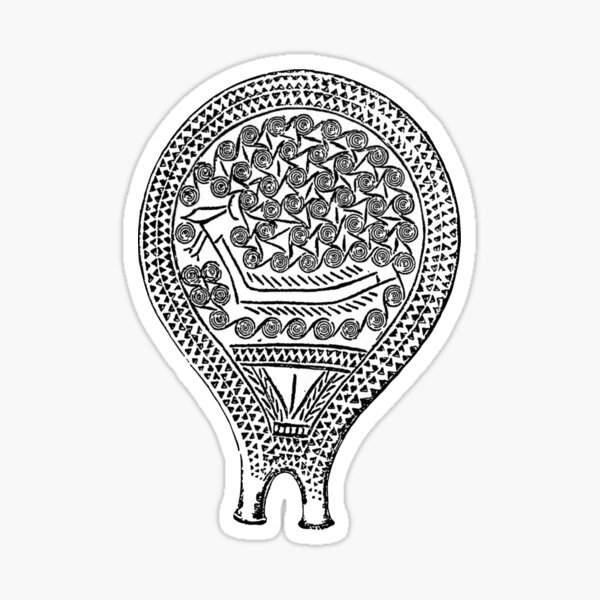 Item preview, Ancient classics Cycladic "frying pan"  designed and sold by Tirill Bjørkeli Svaler.