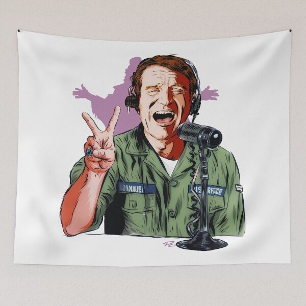Item preview, Robin Williams - An illustration by Paul Cemmick designed and sold by TIGERDAVER.