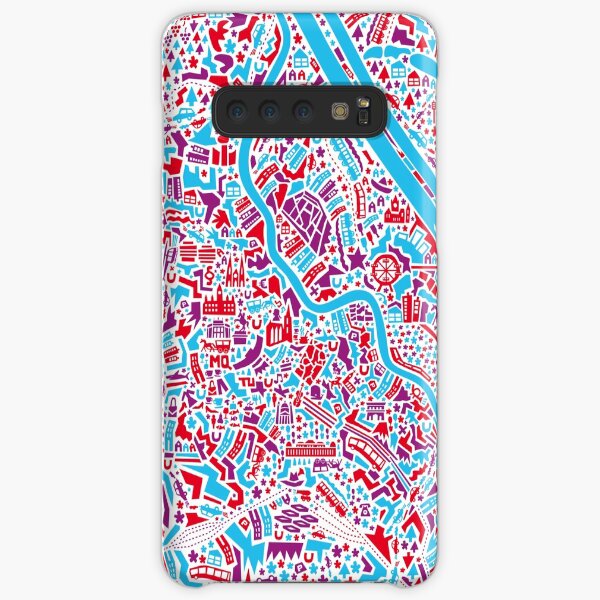 Vienna City Map Samsung Galaxy Snap Case