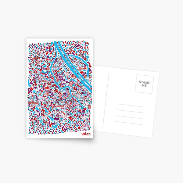 Item preview, Vienna City Map designed and sold by Vianina.