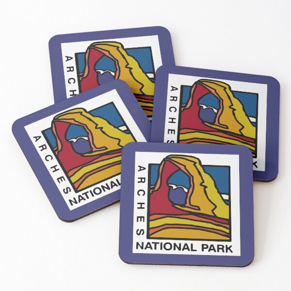 Item preview, Arches National Park Decal designed and sold by Decal Mania.
