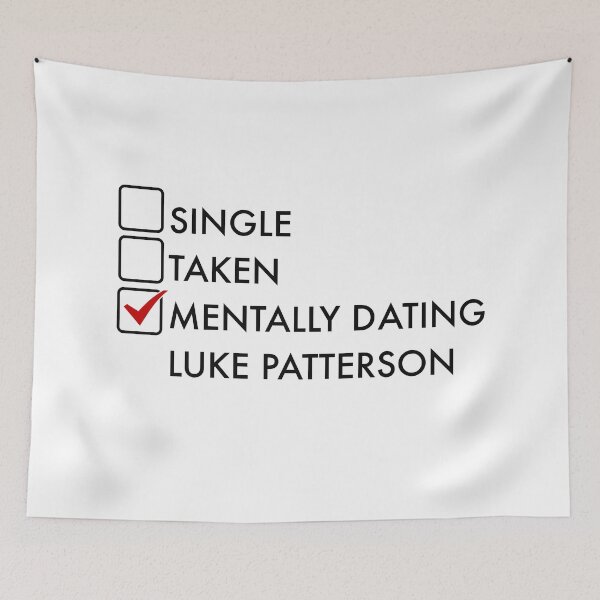 Item preview, Mentally dating Luke Patterson Sunset Curve ghost designed and sold by PG Illustration.