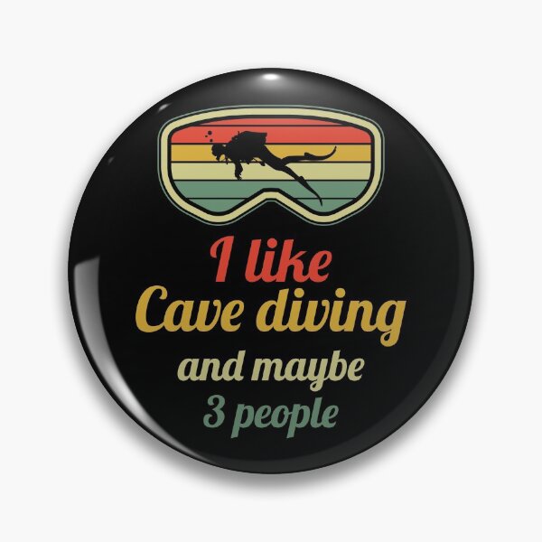Item preview, Vintage Retro Cave Diving Caving Spelunking Caves Spelunker Caver Gift designed and sold by TastefulTees.