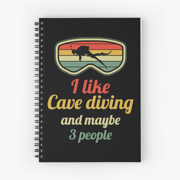 Item preview, Vintage Retro Cave Diving Caving Spelunking Caves Spelunker Caver Gift designed and sold by TastefulTees.