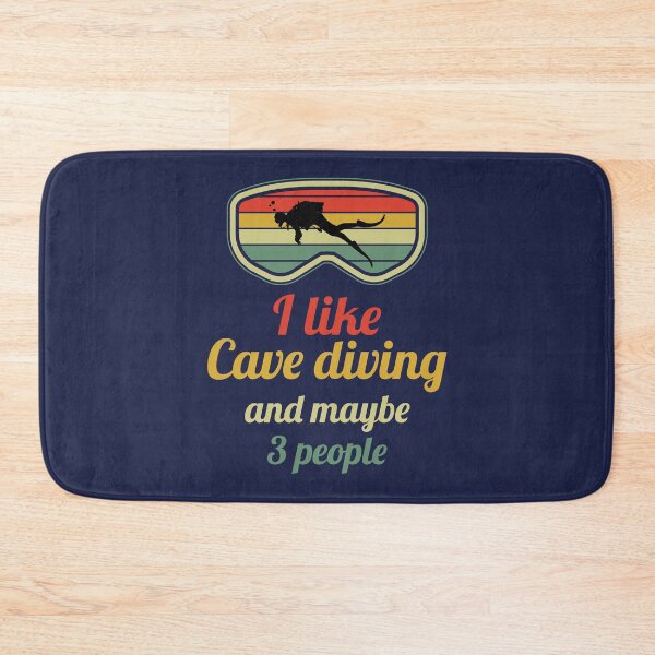 Item preview, Vintage Retro Cave Diving Caving Spelunking Caves Spelunker Caver Gift designed and sold by TastefulTees.