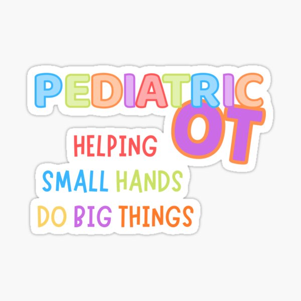 Item preview, Pediatric Occupational Therapy designed and sold by HappyWorldShop.