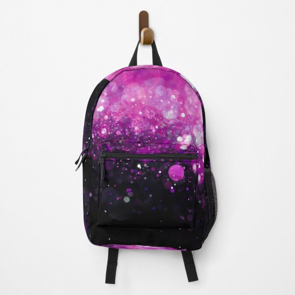 Item preview, Abstract magenta shiny lights on black background I designed and sold by fowons.