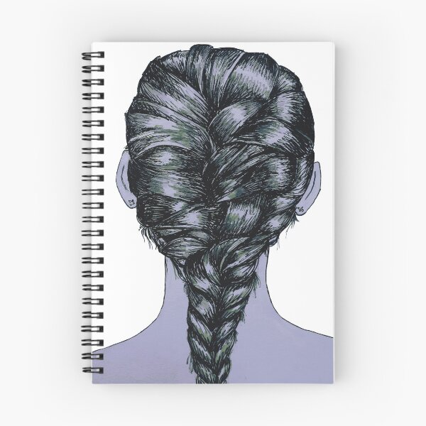 Item preview, Trenza francesa púrpura designed and sold by JustJustDesigns.