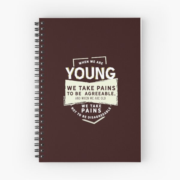 Item preview, when we are young we take pains to be agreeable designed and sold by Williams Anderson.